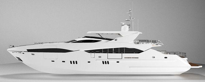 游艇,3d 模型,superyacht, 工业设计,产品设计,普象网